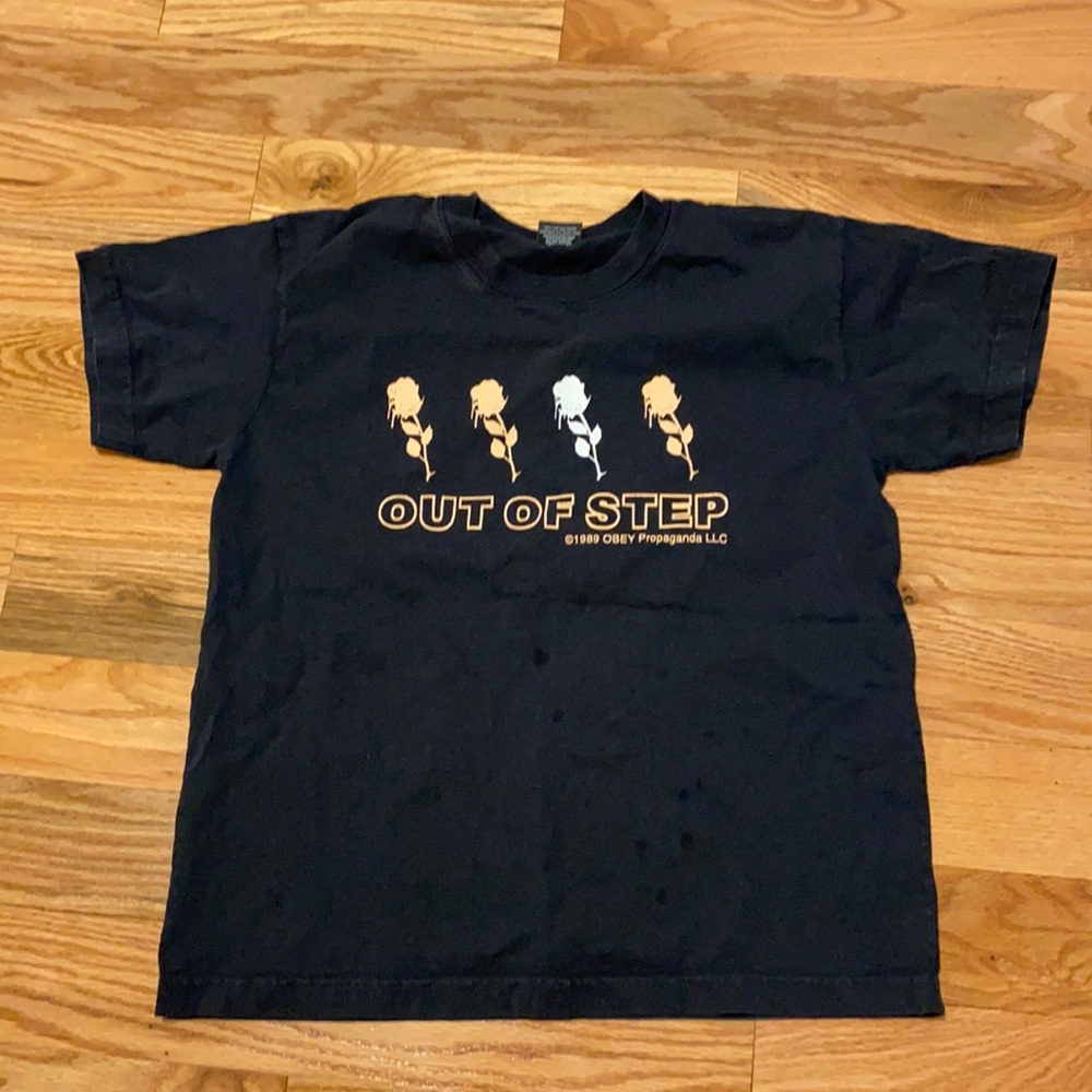 Obey Black Tee